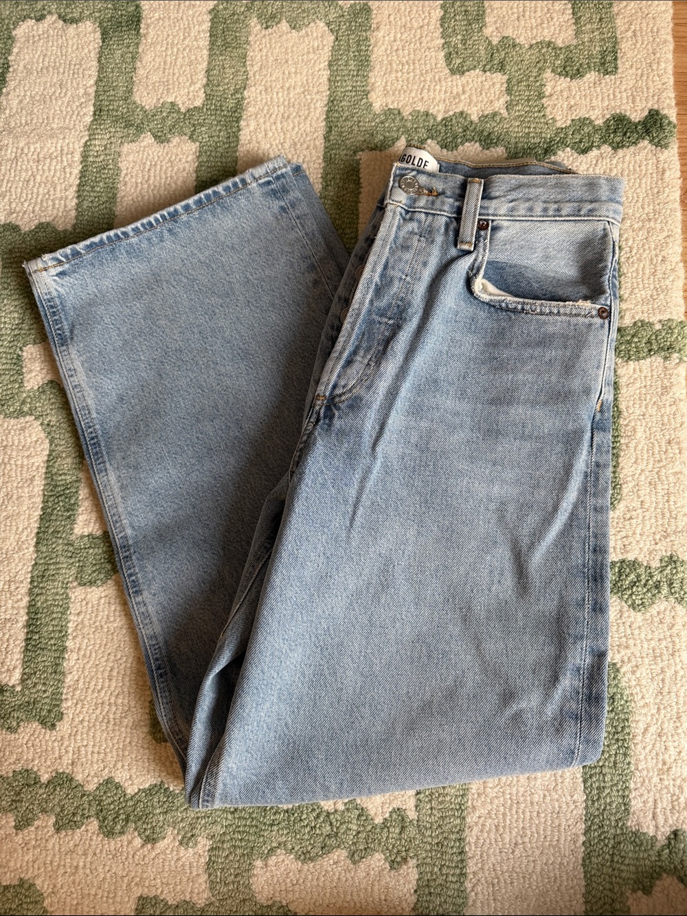 NWT AGOLDE Wide Leg Jeans